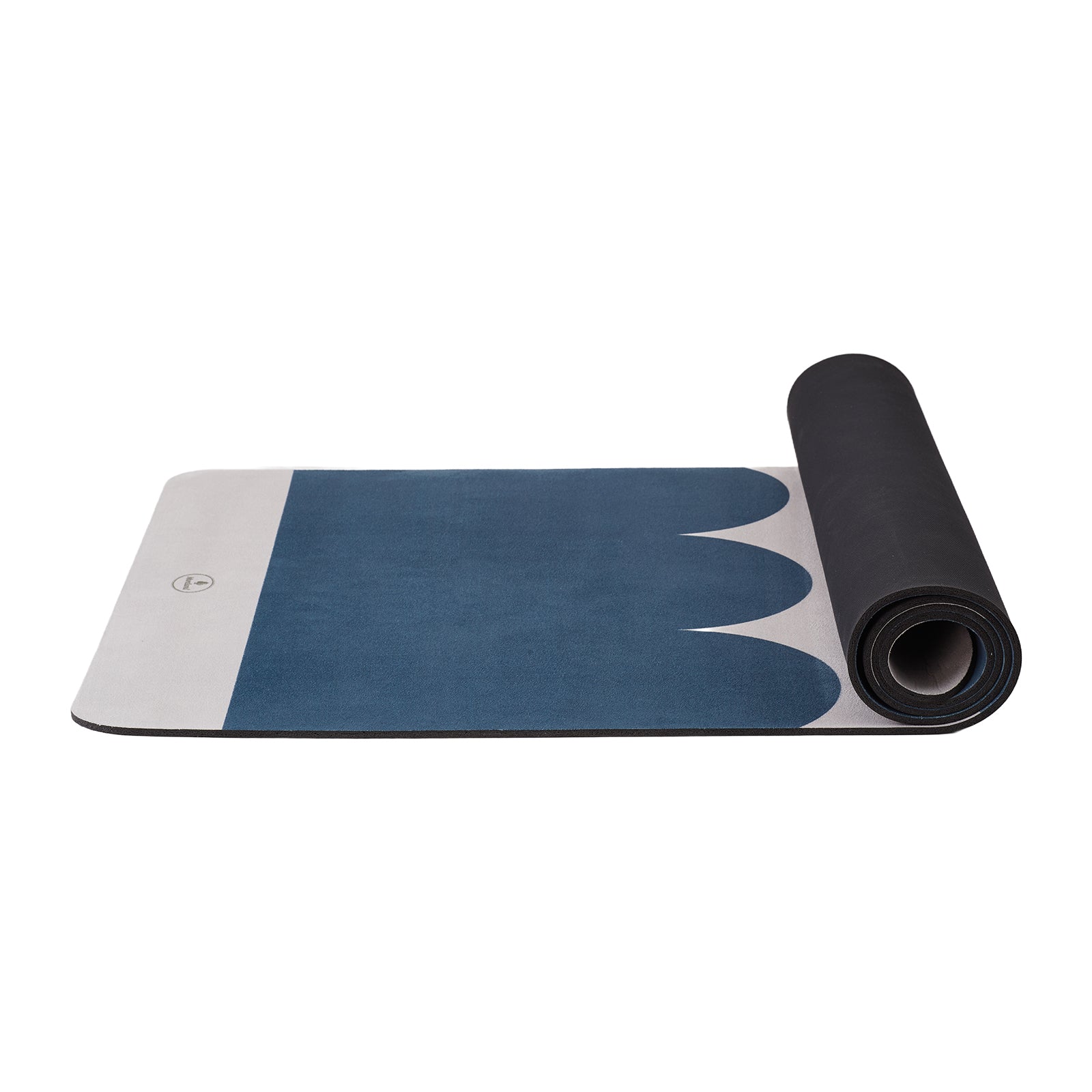 Montland CozyCloud Suede Yoga Mat blue hill