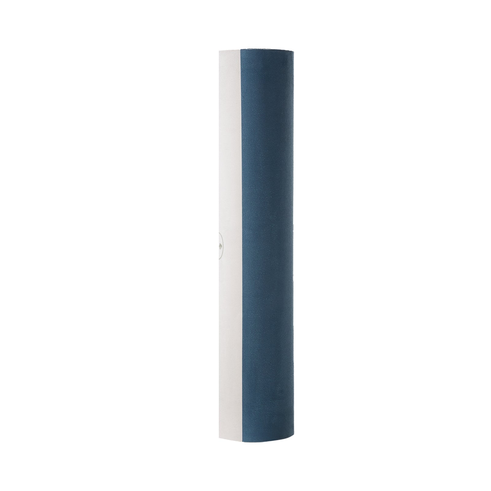 rolled up montland blue hills suede yoga mat